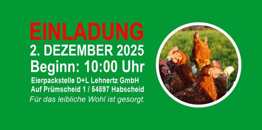 Einladung zur Infoveranstaltung